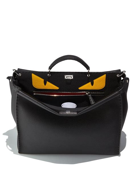 fendi peekaboo monster eyes bag|fendi peekaboo bag.